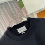 GUCCI 彩色微笑臉T恤｜古馳原單復刻｜黑色潮流短袖上衣
