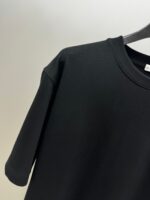 Burberry黑色短袖推薦簡約百搭Logo T恤一比一精品仿製高磅純棉上衣
