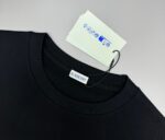 Burberry黑色短袖推薦簡約百搭Logo T恤一比一精品仿製高磅純棉上衣