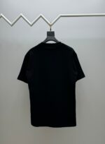 Burberry黑色短袖推薦簡約百搭Logo T恤一比一精品仿製高磅純棉上衣