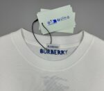 熱銷爆款Burberry 頂級戰馬印花短袖T恤胸口印刷設計