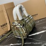 burberry巴寶莉高仿包包紋格波士頓包