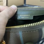 burberry巴寶莉高仿包包紋格波士頓包