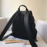 頂級burberry巴寶莉The Rucksack黑色軍旅男女通用背包