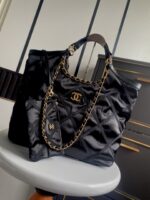 復刻chanel香奈兒春夏新品尼龍鏈條購物袋As2993