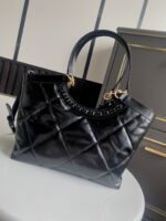 Chanel 精品仿製大托特包 漆皮菱格大容量設計款 金屬LOGO字母As3688