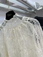Dior 迪奧復刻版蕾絲上衣 限量法式浪漫 杏色內搭吊帶設計感超仙