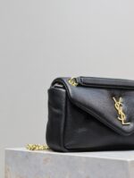 Saint Laurent聖羅蘭CALYPSO大象皮紋鏈條包734153