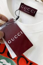 GUCCI古馳頂級原單高磅棉短袖潮流復刻百搭T恤黑白兩色