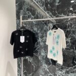CHANEL A貨花朵刺繡針織上衣 夏季新款雙C圖騰 典雅細節質感爆棚