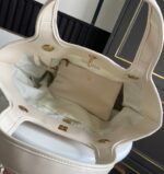 香奈兒 AS8023 奶油白牛皮托特包附小包高質感原單復古精品仿製