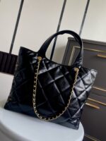 香奈兒 AS8023 牛皮托特包原版牛皮大容量通勤包 附小包精品仿製