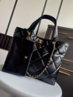 香奈兒 AS8023 牛皮托特包原版牛皮大容量通勤包 附小包精品仿製
