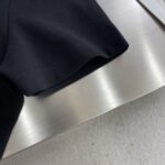 Burberry高仿黑色格紋領Polo衫推薦男款純棉短袖
