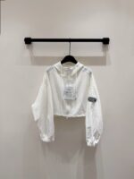 CHANEL 復刻版輕薄防曬外套白色顯瘦剪裁 百搭小香風 夏日造型必備