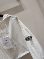 CHANEL 復刻版輕薄防曬外套白色顯瘦剪裁 百搭小香風 夏日造型必備