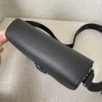 Dior 迪奧A貨 Saddle 老花帆布拼皮斜背包