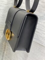 Dior 迪奧頂級原單 30 Montaigne 黑色荔枝皮肩背包
