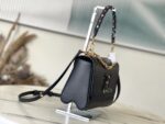 LV M13243 Twist Slim 黑色中號手袋村上隆彩色圖騰精品復刻款