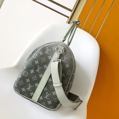 LV M11718 Keepall 45 漸變老花旅行袋漸層單圖畫布設計 高端原單復刻款