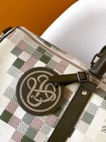 LV M00160 Giant老花拼接Keepall 45旅行袋精品一比一復刻