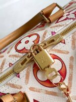 LV頂級原單Keepall Bandoulière 45旅行袋夏日繽紛時尚設計風