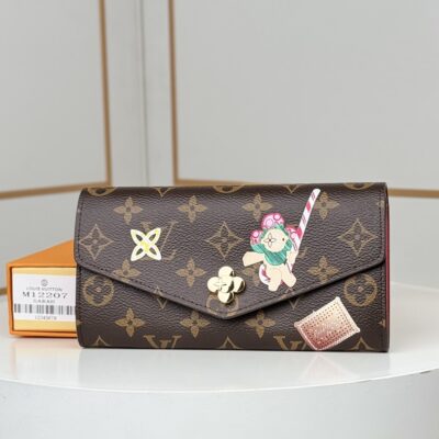 LV M14078 高仿信封式長夾優雅設計金色配件多卡層容量實用時尚法式經典
