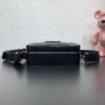 LV A貨Nil手袋珠飾鉚釘設計黑牛M13987皮光澤感時髦小包巴黎風格精品女包