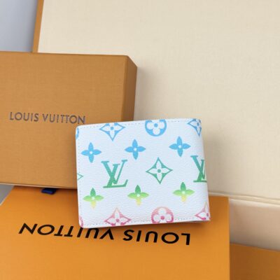 LV M14354復刻版MULTIPLE短夾摺疊設計便攜實用炫酷風格男士潮流精品