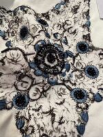 Dior 迪奧高仿 五角星訂珠刺繡短袖T恤 夏季簡約百搭 2025新款優雅上衣