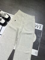 Dior 迪奧一比一 麻棉闊腿褲 夏季寬版顯瘦新款百搭涼感休閒褲