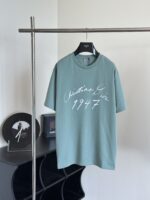 Dior 迪奧原單貨 25SS草寫1974印花短袖T恤 男女同款高端純棉上衣