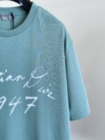 Dior 迪奧原單貨 25SS草寫1974印花短袖T恤 男女同款高端純棉上衣