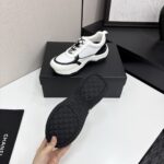 香奈兒 Chanel 黑白拼色運動鞋高仿精品原單品質爆款女鞋