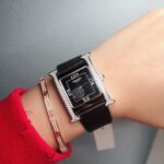 愛馬仕復刻版Heure H Double Jeu腕表 搪瓷浮雕設計優雅質感女錶