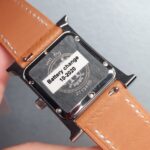 hermès2愛馬仕A貨Heure H Double Jeu腕表 搪瓷錶面高雅氣質款 義式真皮百搭
