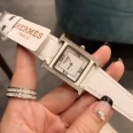 愛馬仕復刻版H系列Heure H Double Jeu腕表 時尚搪瓷工藝優雅新品
