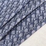 Dior復刻版絲巾羊絨混真絲灰藍色優雅氣質多用途披肩圍巾