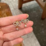 Dior 高仿中古耳環 專櫃一致復古設計 原版工藝細節 時尚穿搭百搭必備