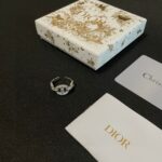Dior 高仿CD鑲鑽戒指 時尚造型設計 精緻耀眼名媛風格必備