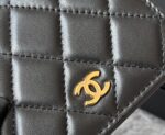 CHANEL 短夾 原單精品 2025最新小羊皮短皮夾推薦 多卡位附零錢袋原單品質