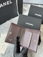 CHANEL A貨牛皮對折短夾卡位多實用錢包設計簡約時尚必備