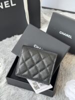 CHANEL A貨牛皮對折短夾卡位多實用錢包設計簡約時尚必備