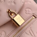 LV M13389 精品仿製Coussin迷你後背包 Monogram皮革雙肩包