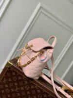 LV M13389 精品仿製Coussin迷你後背包 Monogram皮革雙肩包