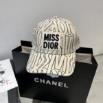 Dior A貨棒球帽新款鴨舌帽設計感百搭休閒出街必備帽款