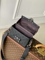 LV M13871 高仿 Taurillon Monogram Soul Trunk 斜背包｜復古硬箱造型設計