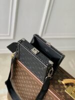 LV M12876 高仿 Monogram Shadow Clutch Box 手拿包｜S-lock 鎖扣斜背硬盒包