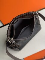 LV Babylone BB 鏤空黑色小牛皮手提包 M56073｜原單穿孔皮革｜頂級復刻款