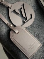 LV Babylone BB 鏤空黑色小牛皮手提包 M56073｜原單穿孔皮革｜頂級復刻款